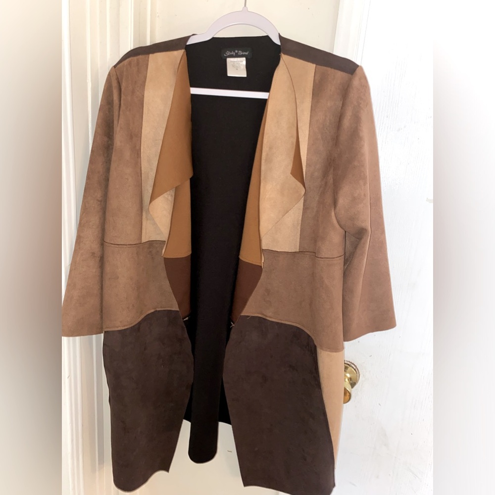 ⚡️Slinky Brand Suede light Cardigan/jacket